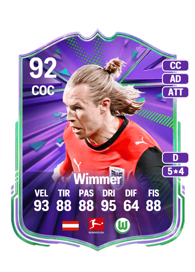 Patrick Wimmer card