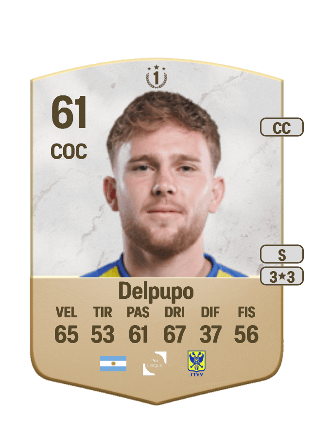 Isaías Delpupo card