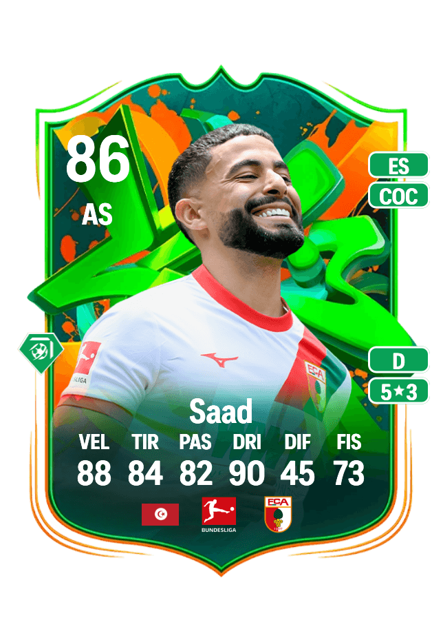 Elias Saad card