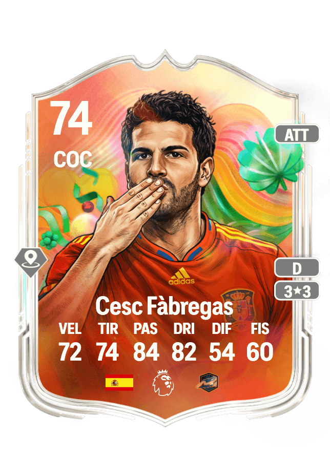 Cesc Fàbregas card