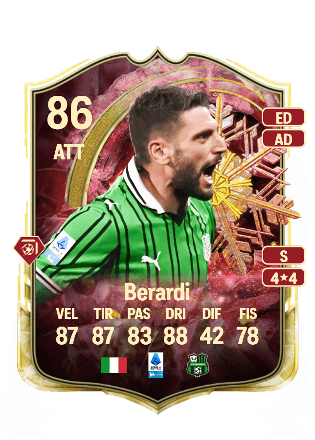Domenico Berardi card