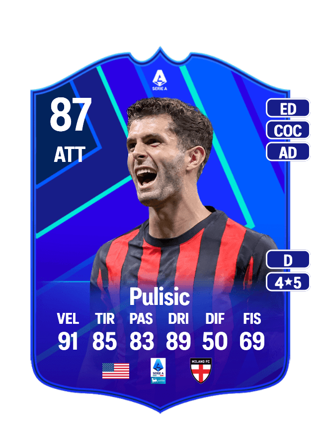 Christian Pulisic card
