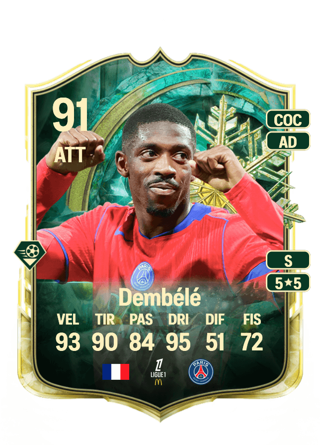 Ousmane Dembélé card