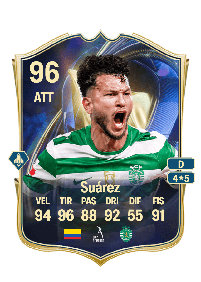 Luis Javier Suárez card