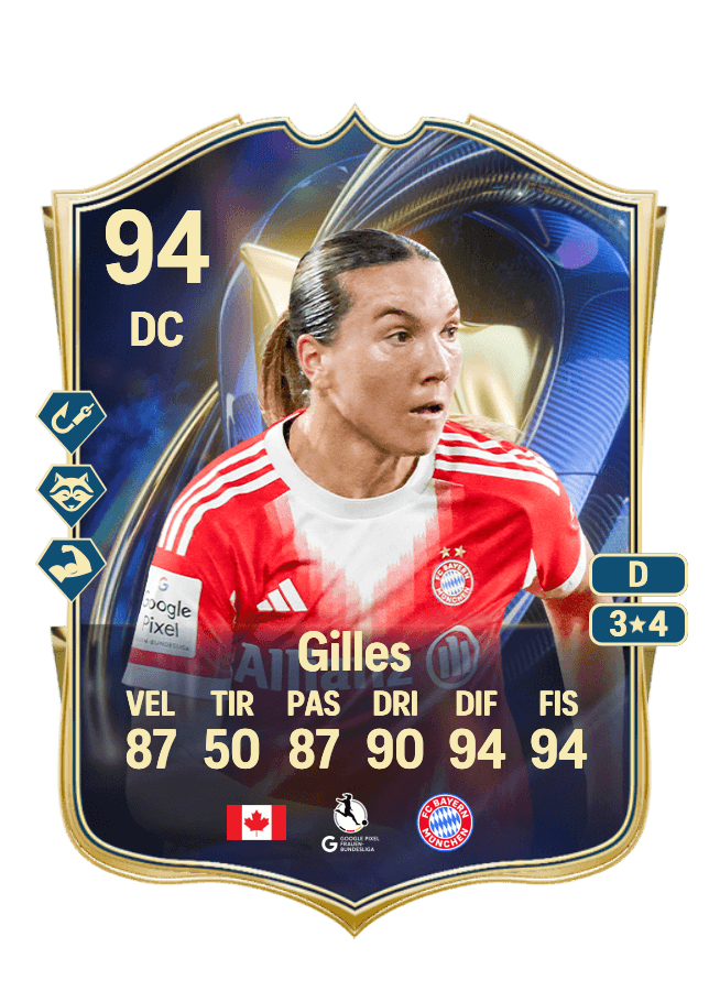 Vanessa Gilles card