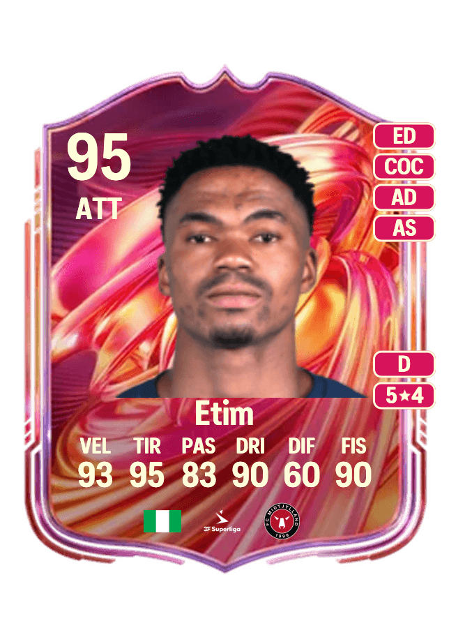 Friday Etim card