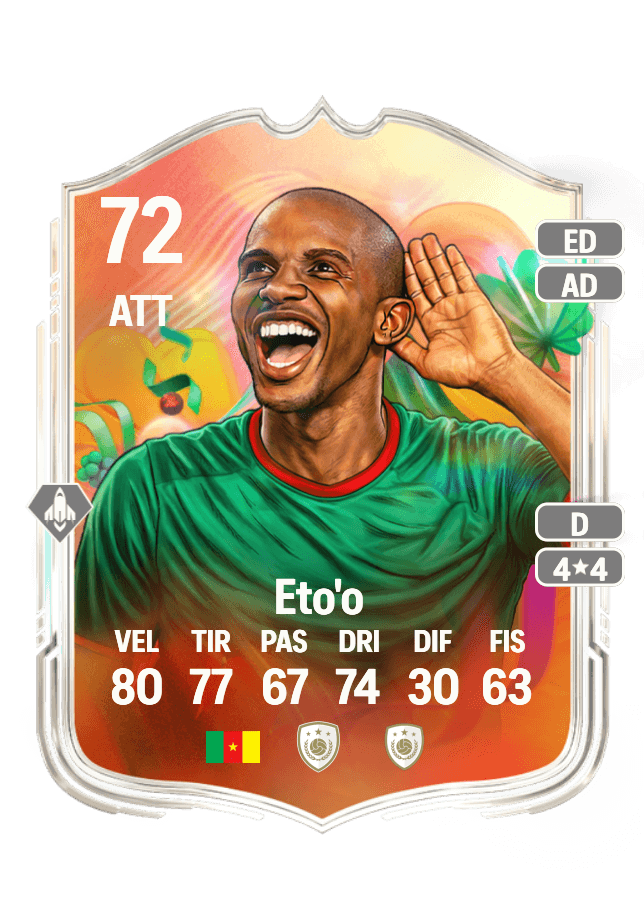 Samuel Eto'o card