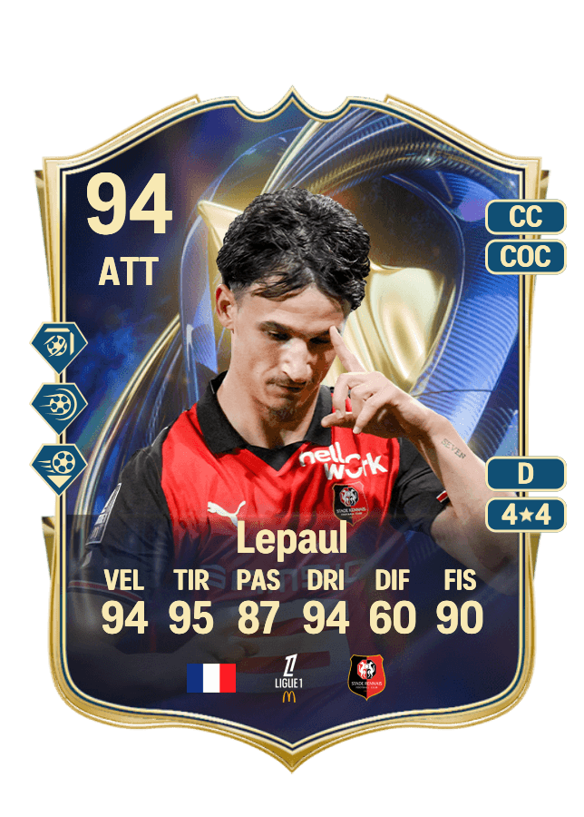 Estéban Lepaul card