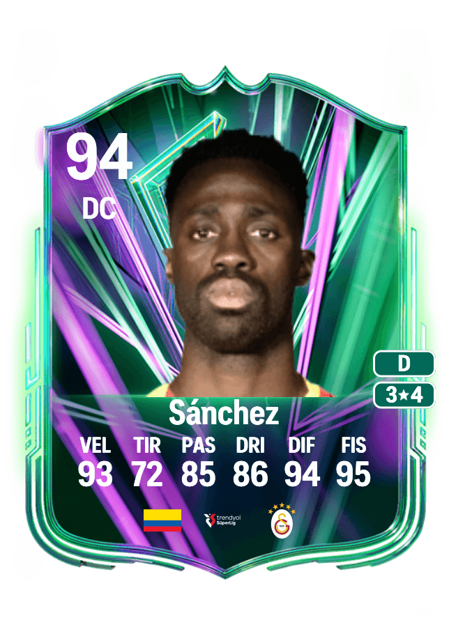 Davinson Sánchez card