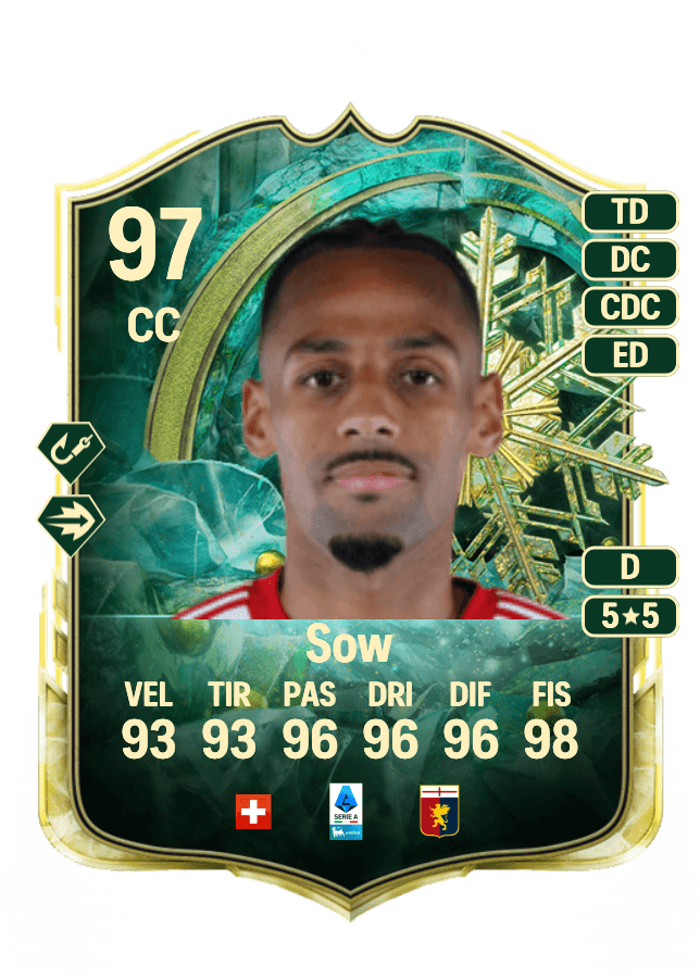 Djibril Sow card