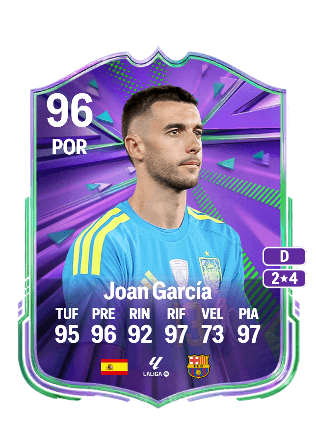 Joan García card