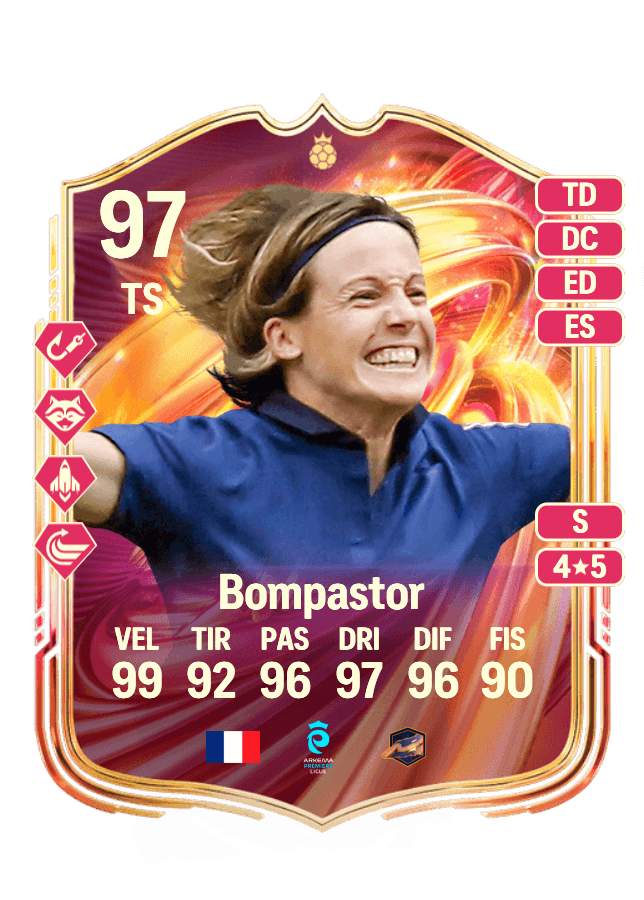 Sonia Bompastor card