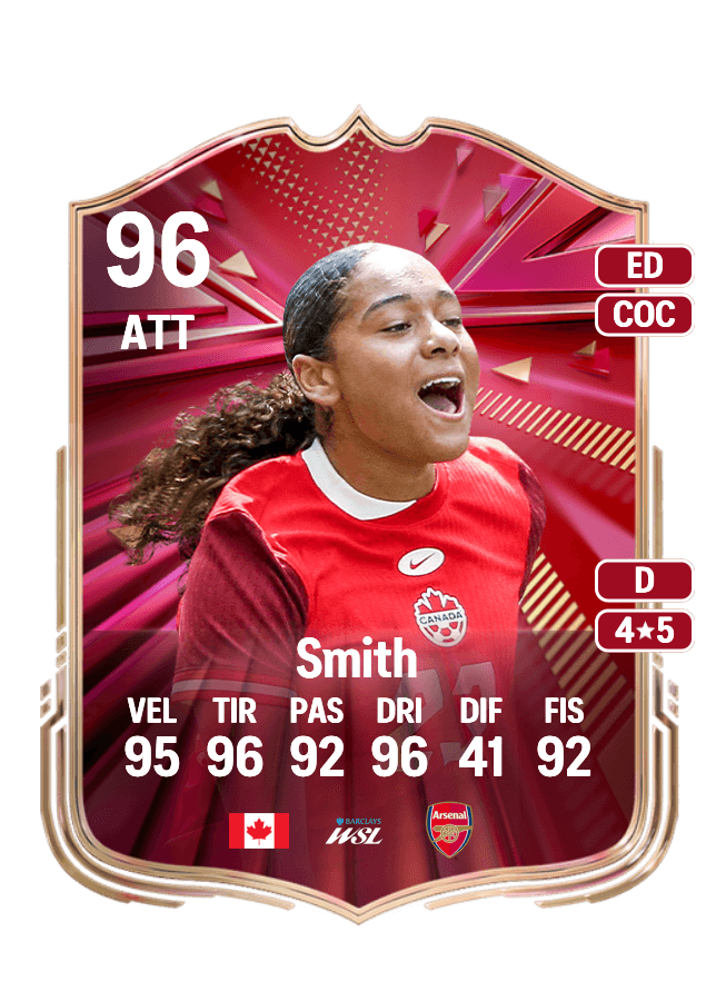 Olivia Smith card