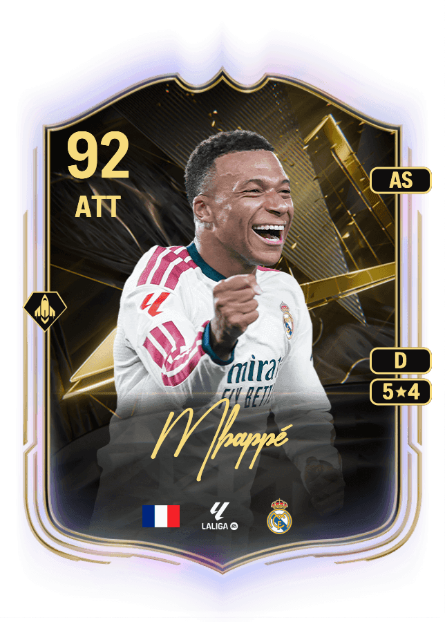 Kylian Mbappé card