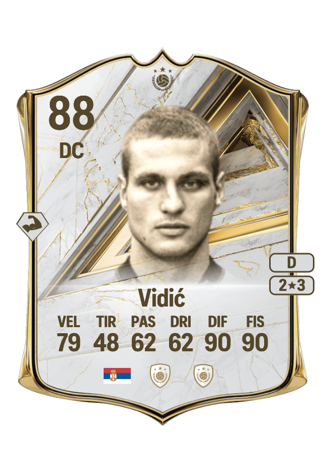 Nemanja Vidić card