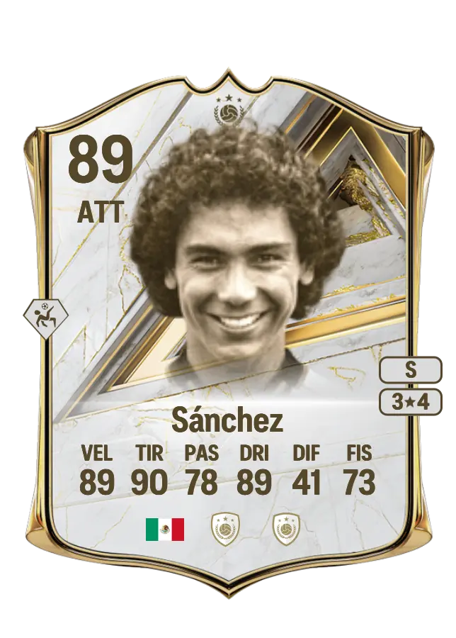 Hugo Sánchez card
