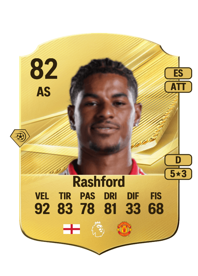 Marcus Rashford card