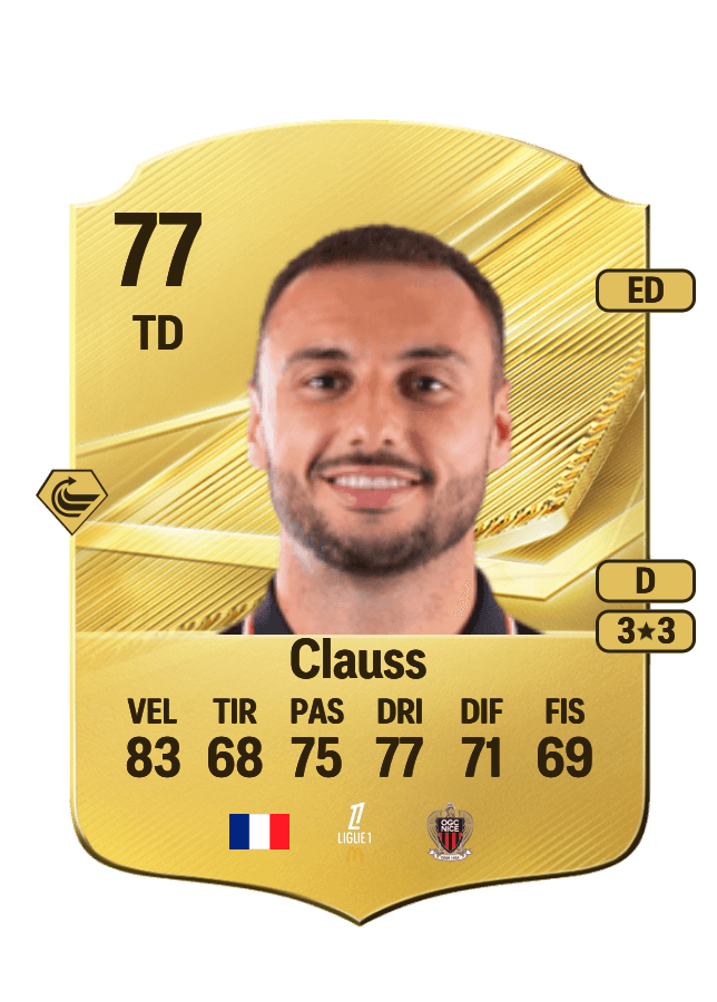 Jonathan Clauss card
