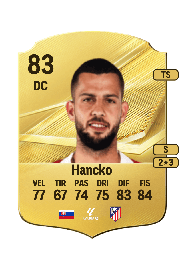 Dávid Hancko card