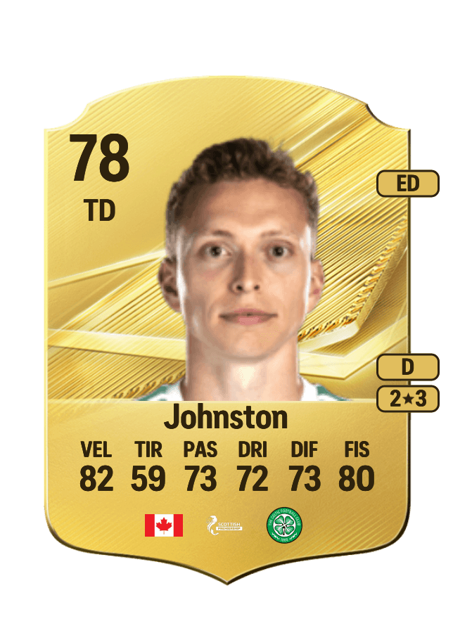 Alistair Johnston card