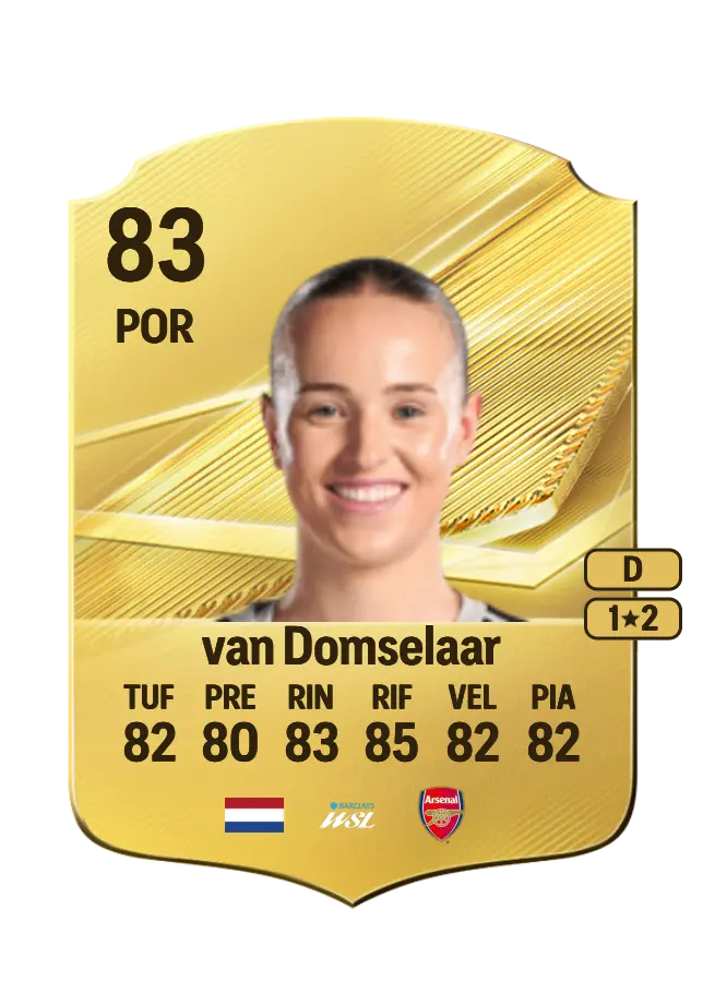 Daphne van Domselaar card