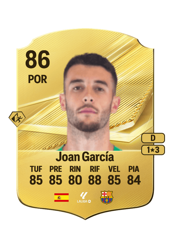 Joan García card