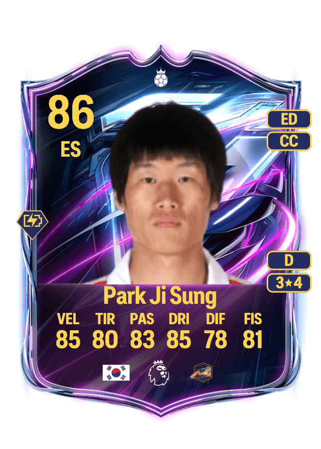 Park Ji Sung card
