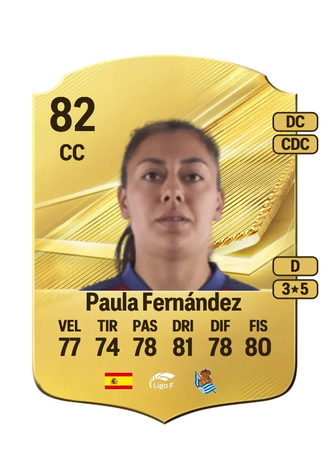 Paula Fernández card