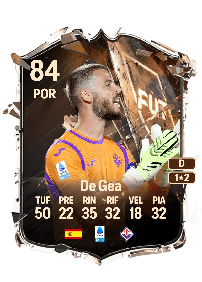 De Gea card
