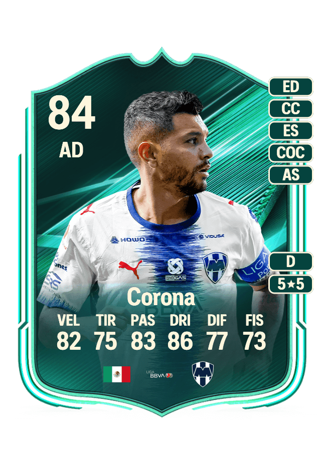 Jesús Corona card