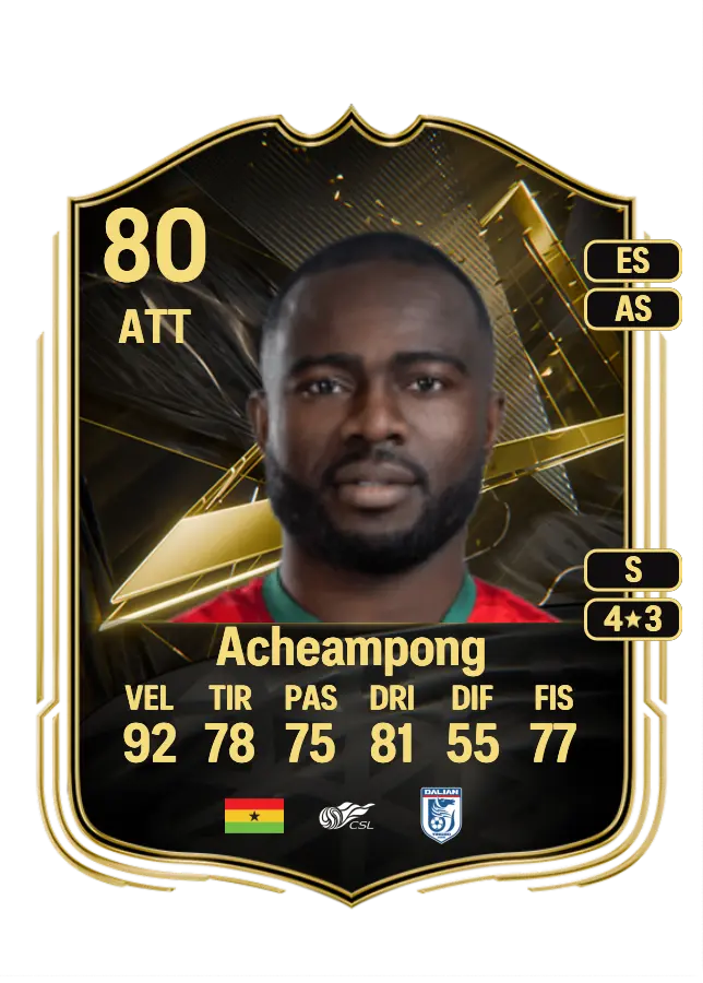 Frank Acheampong card