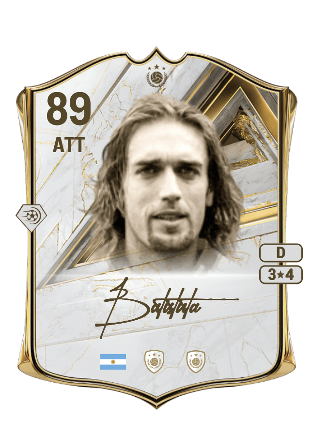 Gabriel Batistuta card