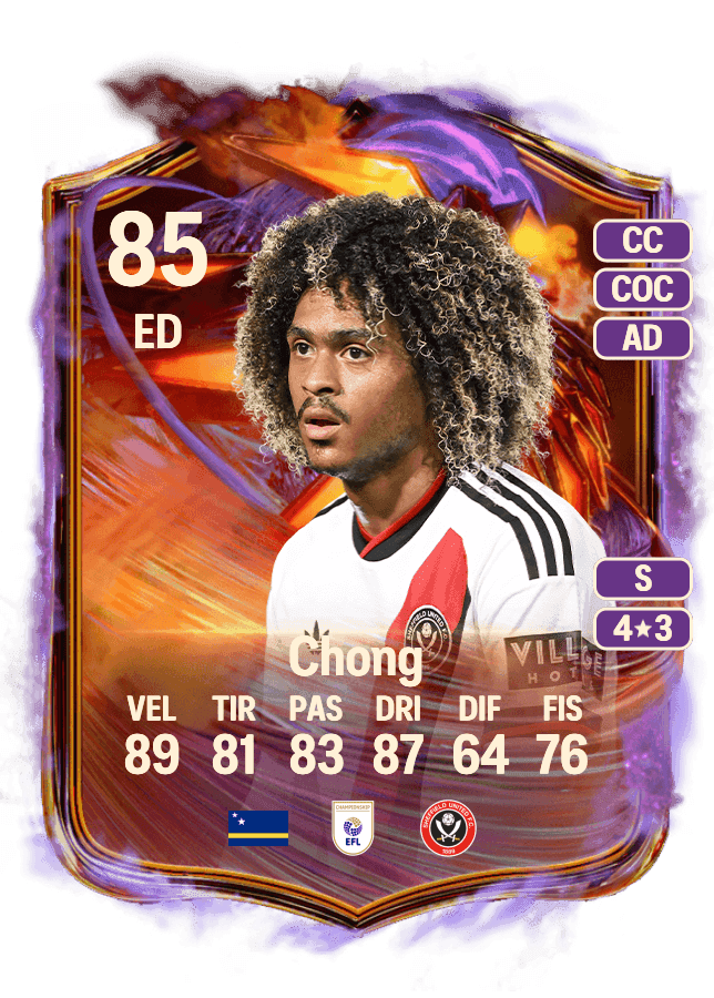 Tahith Chong card