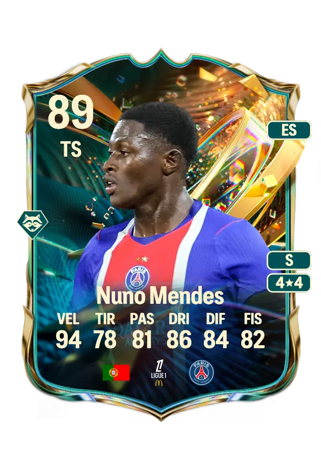 Nuno Mendes card