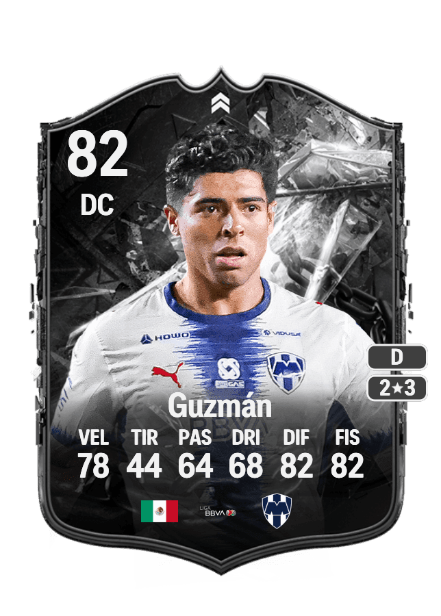 Víctor Guzmán card