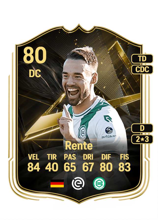 Marco Rente card