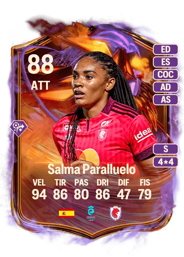 Salma Paralluelo card
