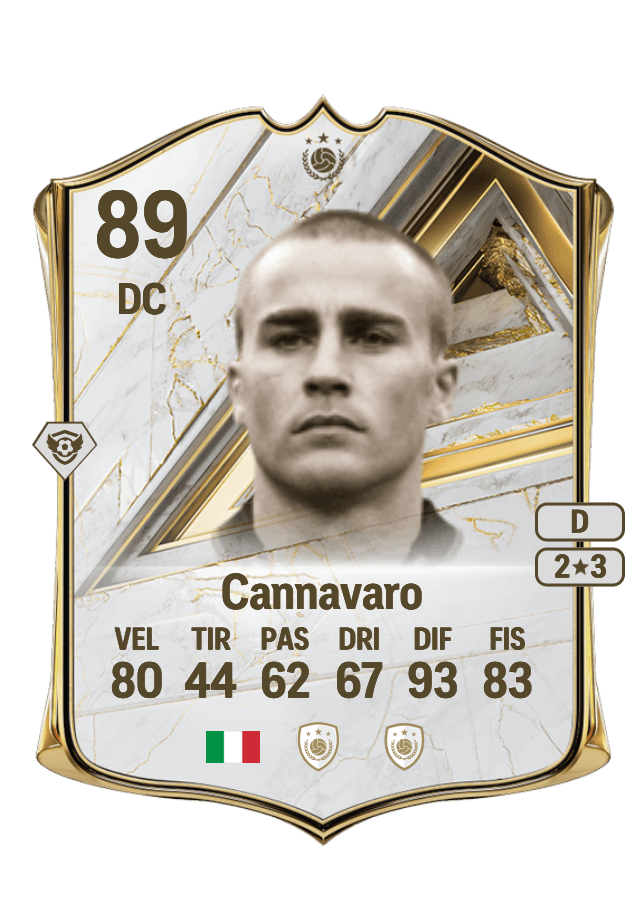 Fabio Cannavaro card