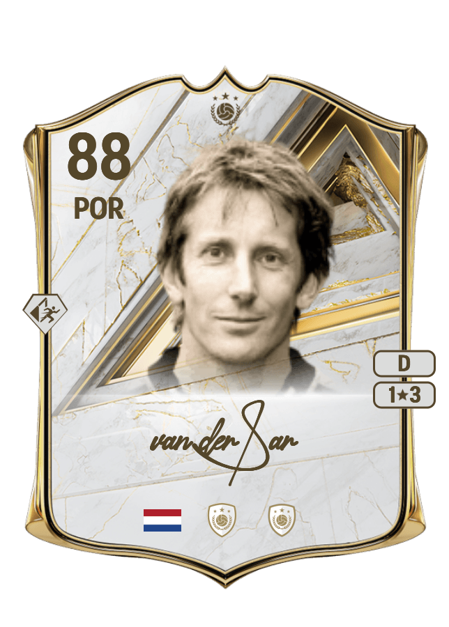 Edwin van der Sar card