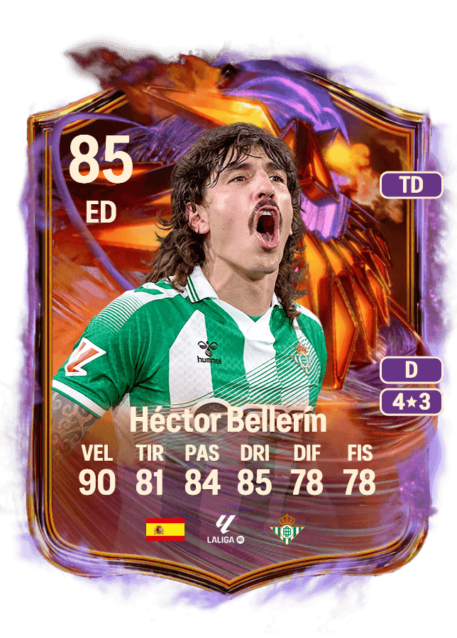 Héctor Bellerín card