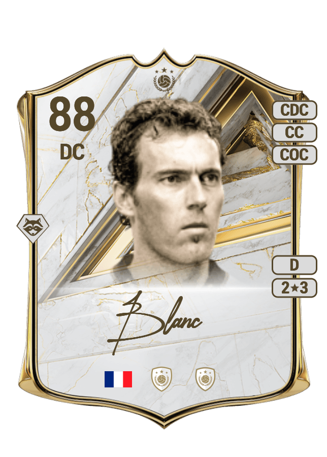 Laurent Blanc card