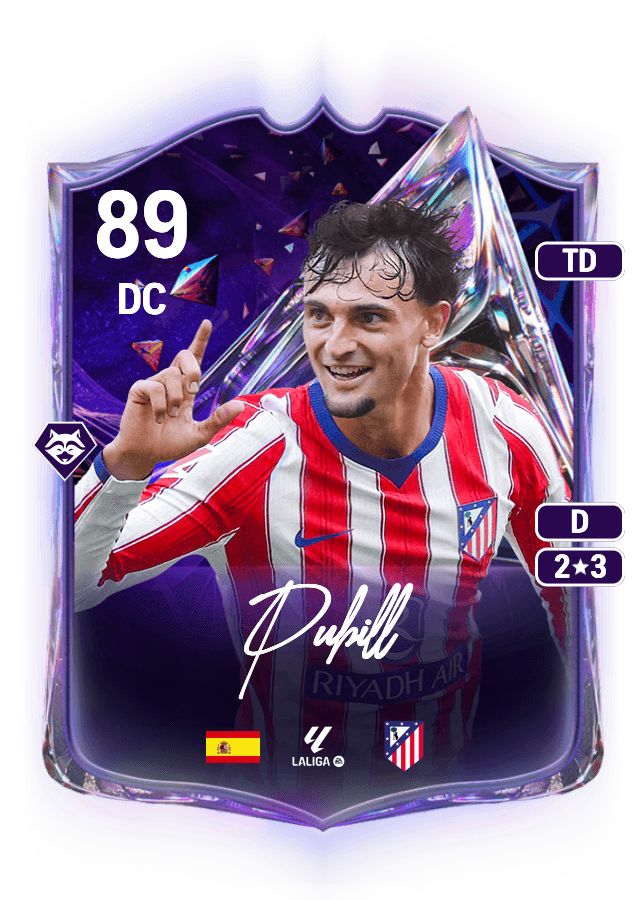 Pubill card