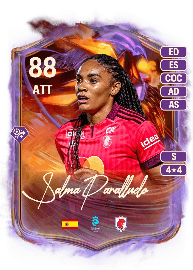 Salma Paralluelo card