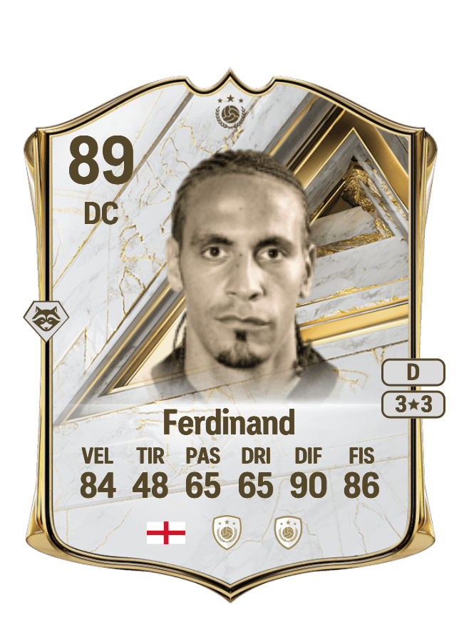Rio Ferdinand card