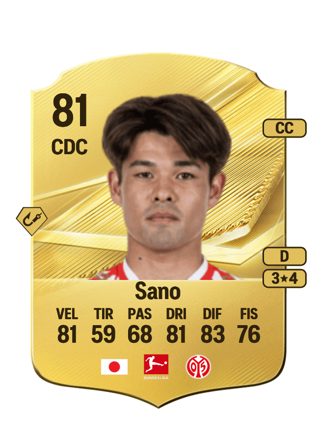 Kaishū Sano card