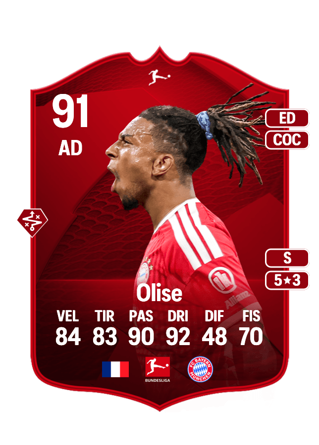 Michael Olise card