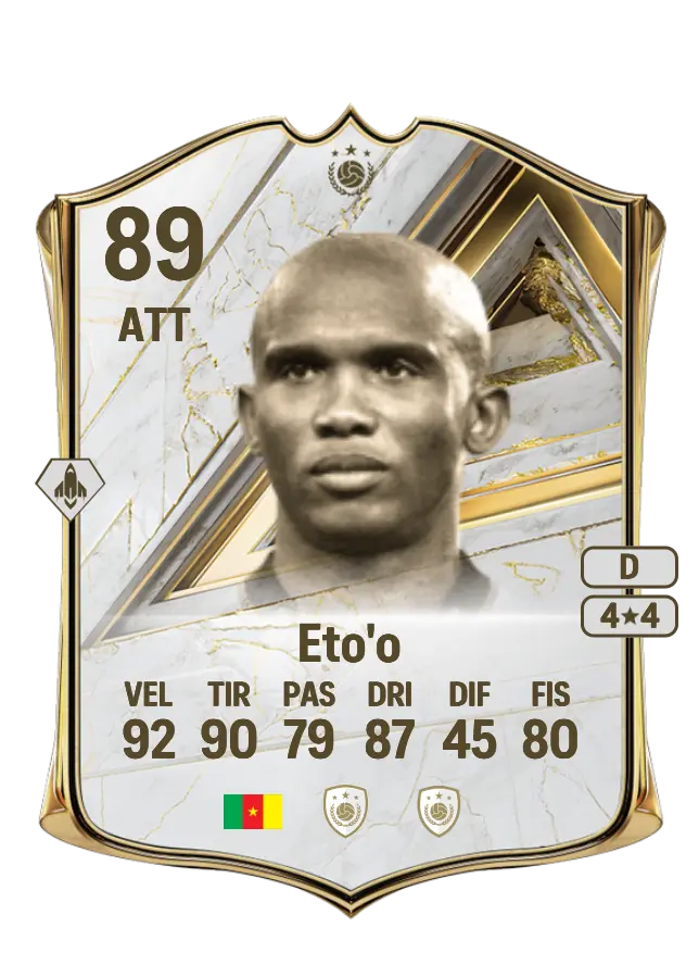 Samuel Eto'o card