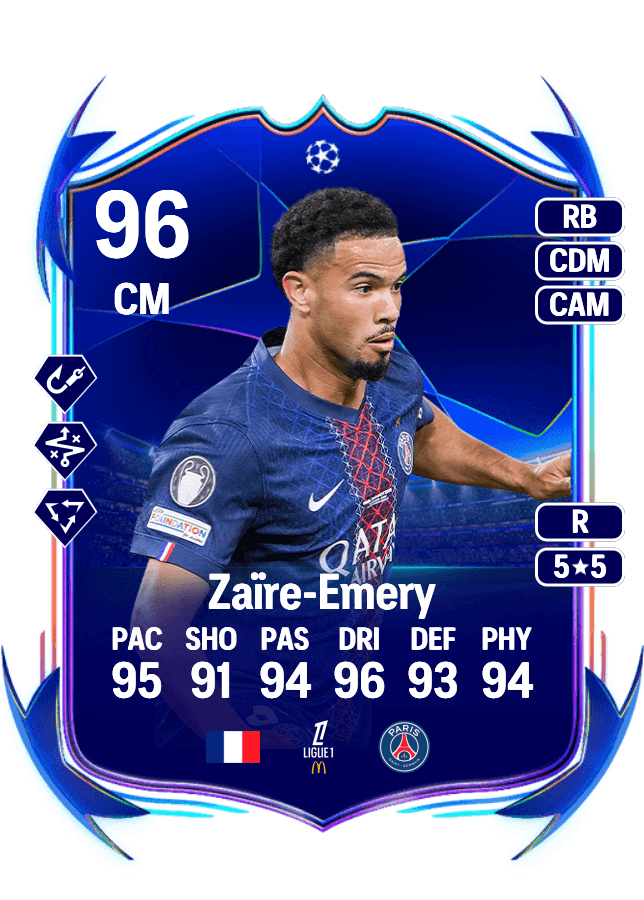 Warren Zaïre-Emery card