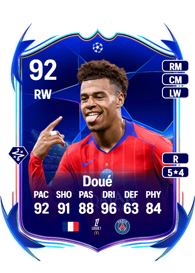 Désiré Doué card