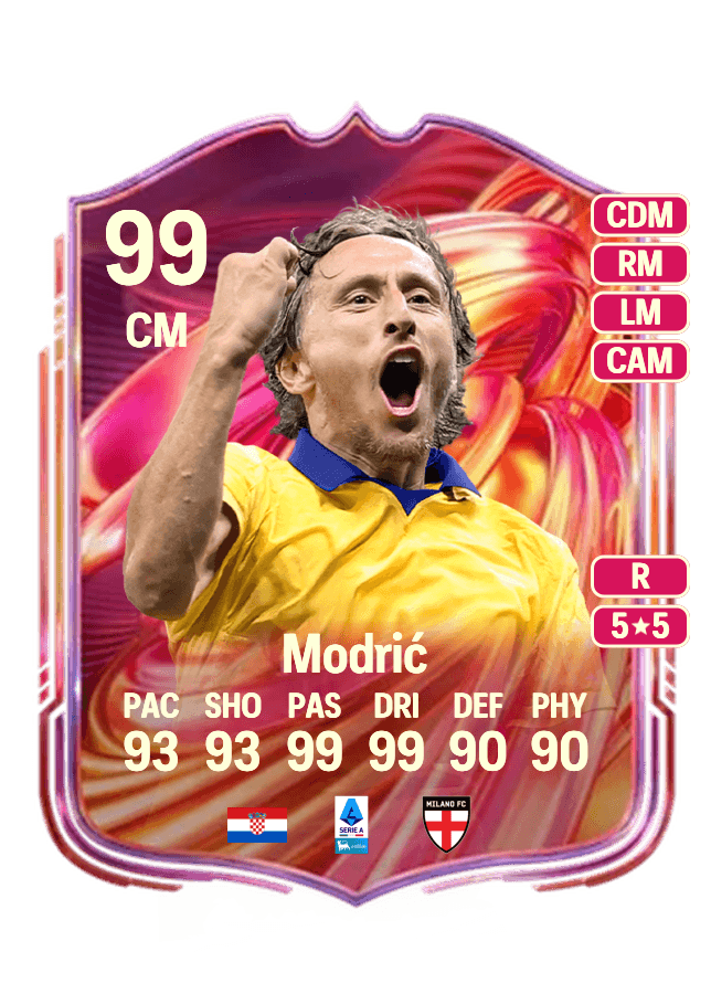Luka Modrić card